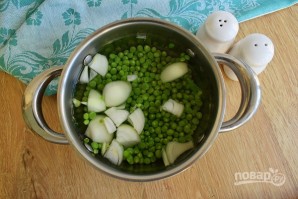 Суп из зеленого гороха - фото шаг 3