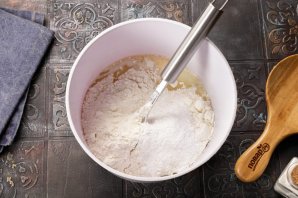 Быстрый капустный пирог