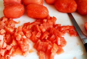 Итальянский томатный соус с базиликом - фото шаг 3