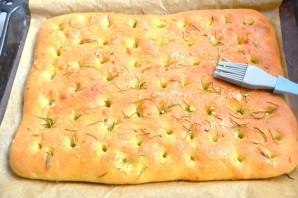 Итальянский хлеб с розмарином в духовке - фото шаг 11