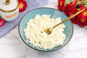 Творожная запеканка без яиц - фото шаг 2