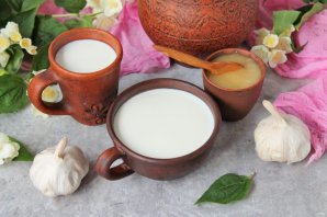 Молоко с чесноком - фото шаг 8