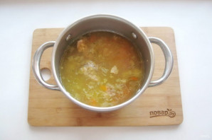 Суп с чечевицей и тушенкой - фото шаг 9