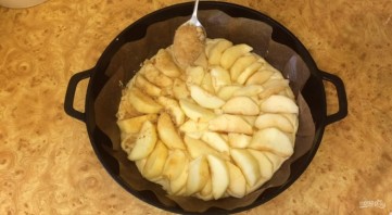 Нежный яблочный пирог без яиц - фото шаг 3