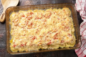 "Мясо по-французски" из куриного фарша - фото шаг 16