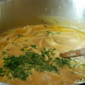 Кремовый куриный суп - фото шаг 14