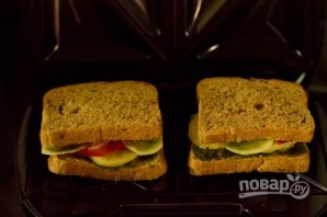 Горячий бутерброд с чатни - фото шаг 8