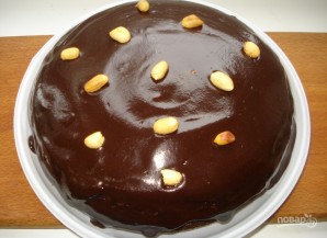 Шоколадный торт на кипятке - фото шаг 5