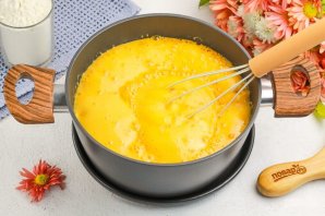 Заварной медовый торт - фото шаг 5