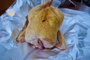 Курица, запеченная в сливочном соусе - фото шаг 5