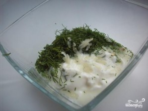 Салат из спаржи маринованной - фото шаг 8