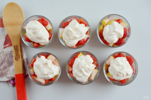 Фруктово-ягодный десерт - фото шаг 8