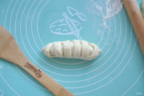 Пирог с сухофруктами из дрожжевого теста - фото шаг 11