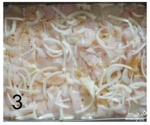Рыба с брокколи в сливочном соусе - фото шаг 4
