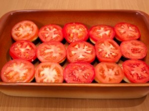 Баклажаны запеченные с томатами и сыром - фото шаг 8