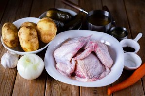 Рассольник с курицей - фото шаг 1