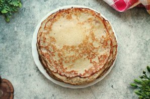 Блины на сухом молоке - фото шаг 7