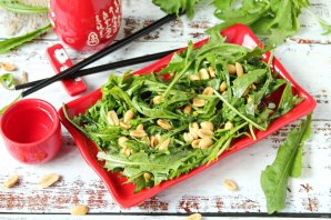 Салат из одуванчиков по-китайски - фото шаг 8
