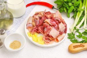 "Том ям" с курицей - фото шаг 2