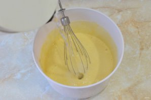 Блины на кефире с кипятком - фото шаг 6