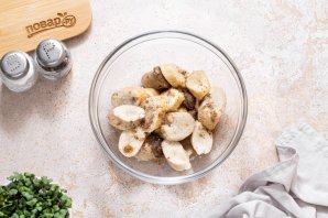 Грибы в апельсиновом соусе - фото шаг 5