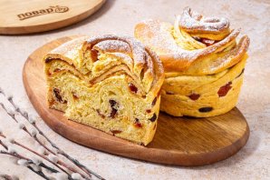 Кулич "Краффин" без яиц - фото шаг 20