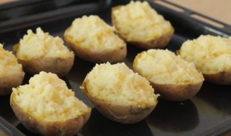 Картофель с брокколи в духовке - фото шаг 12