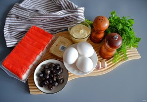 Закуска "Рафаэлло" - фото шаг 1