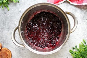 Морс из черники - фото шаг 4