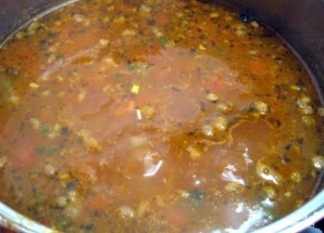 Суп харчо с рисом - фото шаг 4