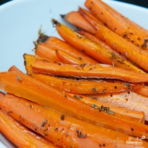 Запеченная морковь - фото шаг 4