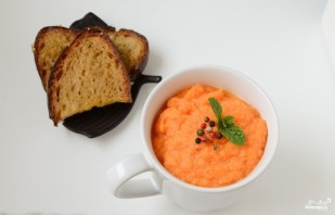 Морковный суп-пюре с имбирем - фото шаг 9