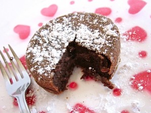 Шоколадный мини-пирог - фото шаг 11