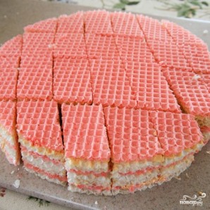 Украинский вафельный торт - фото шаг 8