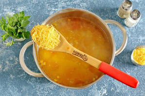 Куриный суп по-болгарски - фото шаг 9
