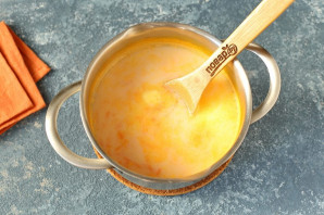Молочный морковный суп - фото шаг 4