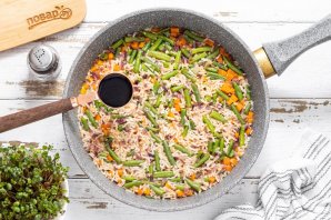 Рис с соевым соусом - фото шаг 9