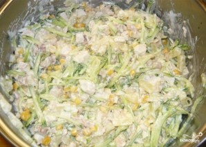 Салат по-гавайски - фото шаг 5