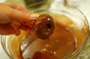 Шоколадные пончики в духовке - фото шаг 9