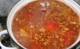 Суп из баранины и риса - фото шаг 8