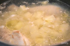 Суп с курицей и вермишелью - фото шаг 5