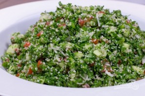 Салат с овощами и булгуром - фото шаг 7