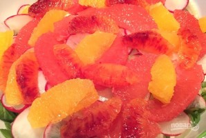 Салат с фенхелем, рукколой и апельсином - фото шаг 7
