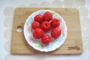 Очищенные помидоры на зиму - фото шаг 3