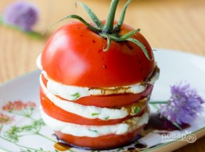 Закуска из помидоров с сыром - фото шаг 3