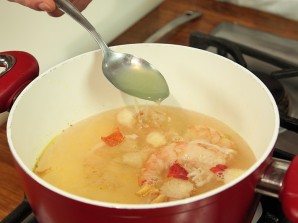 Тайский суп с креветками - фото шаг 3