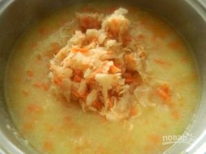 Картофельный суп-толчeнка с квашеной капустой - фото шаг 9
