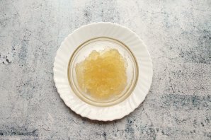 Лимонное желе с медом - фото шаг 3