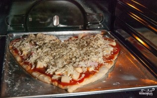 Пицца на день святого Валентина - фото шаг 6