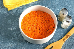 Салат с морковкой и курицей - фото шаг 6